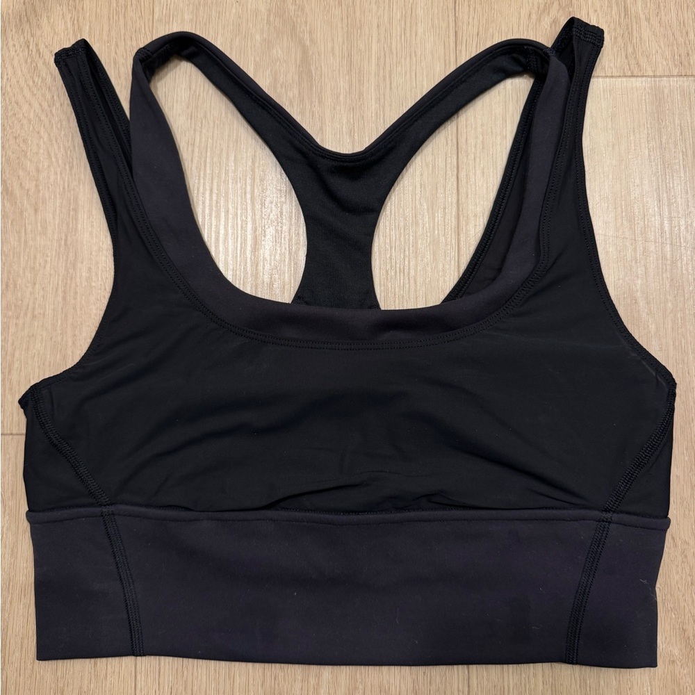 Lululemon Double Layered Black Sports Bra